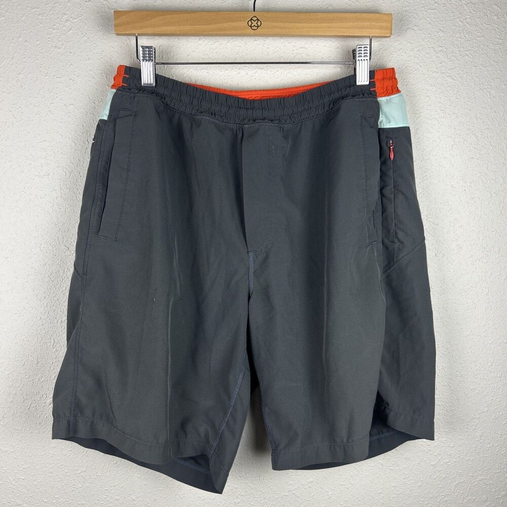 Birddogs Mens Boom For Your Boomstick Lined Athletic Shorts Gray Sz Large Long